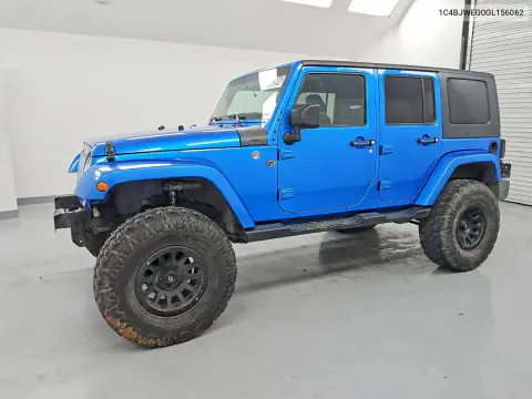 1C4BJWEG0GL156062 — 2016 Jeep Wrangler, Мелкие вмятины и царапины, фото до ремонта