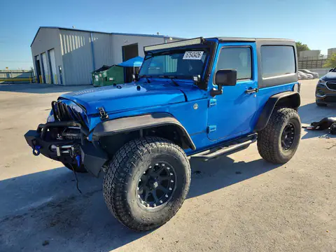 1C4AJWAG7GL168341 — 2016 Jeep Wrangler, Передняя часть (Front End), фото до ремонта