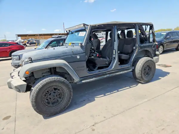 1C4BJWDG4GL269515 — 2016 Jeep Wrangler, Передняя часть (Front End), фото до ремонта