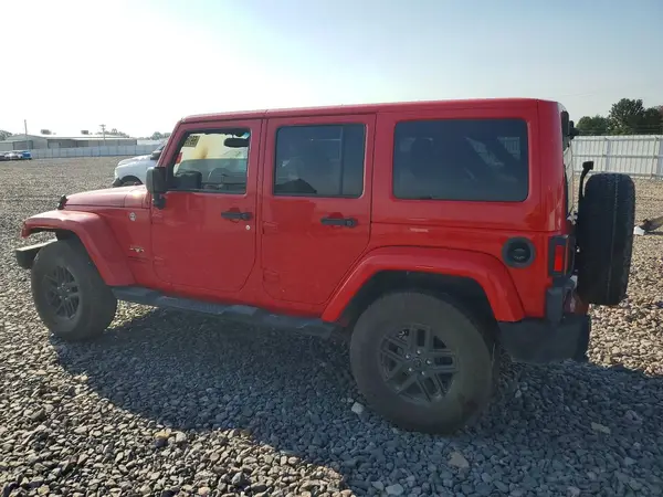 1C4BJWEG8GL187656 — 2016 Jeep Wrangler, фото 2 с аукциона Copart, Пожар