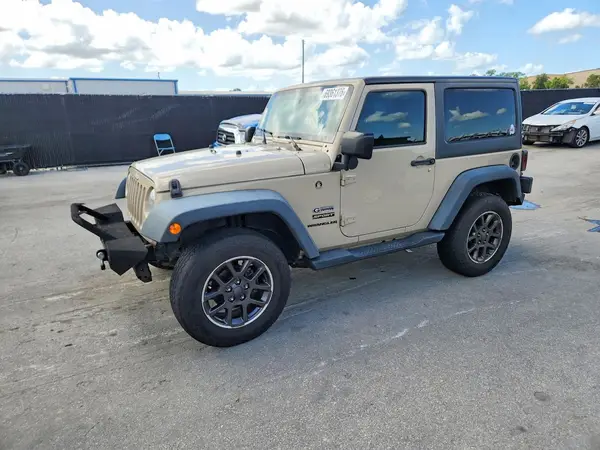 1C4AJWAG3GL297984 — 2016 Jeep Wrangler, Боковая часть (Side), фото до ремонта