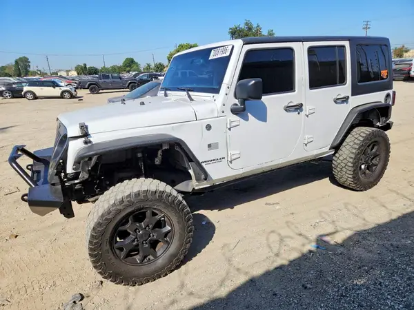 1C4HJWDG2GL248902 — 2016 Jeep Wrangler, Передняя часть (Front End), фото до ремонта