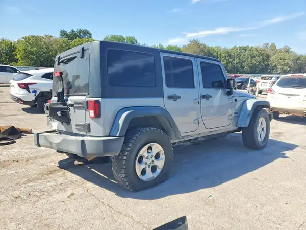 1C4BJWDG5GL197076 — 2016 Jeep Wrangler, фото 3 с аукциона Copart, Задняя часть