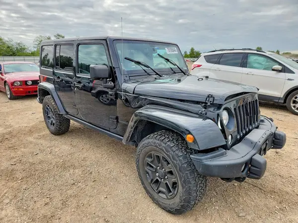 1C4BJWEG1GL260463 — 2016 Jeep Wrangler, фото 4 с аукциона Copart, Передняя часть