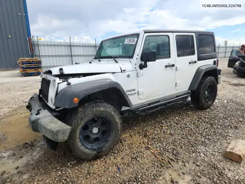 2016 Jeep Wrangler Unlimited Sport VIN 1C4BJWDG0GL324798 фото 1