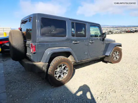 2016 Jeep Wrangler Unlimited Rubicon VIN 1C4BJWFG7GL324102 фото 3