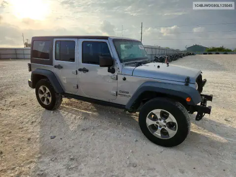1C4BJWDG8GL125045 — 2016 Jeep Wrangler, фото 4 с аукциона Copart, Передняя часть