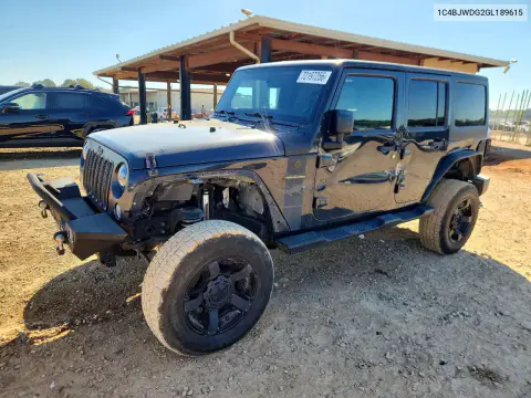 1C4BJWDG2GL189615 — 2016 Jeep Wrangler, Сторона, фото до ремонта