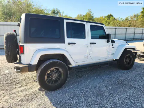 2016 Jeep Wrangler Unlimited Sahara VIN 1C4BJWEG9GL328508 фото 3
