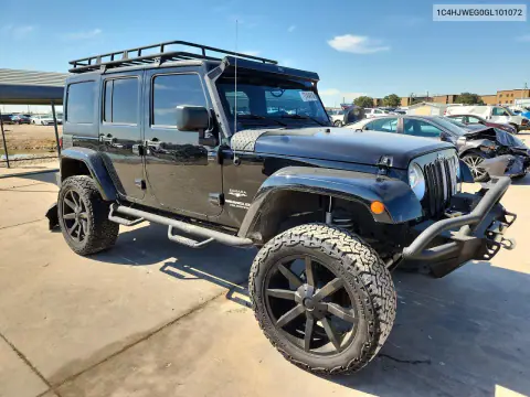 2016 Jeep Wrangler Unlimited Sahara VIN 1C4HJWEG0GL101072 фото 4