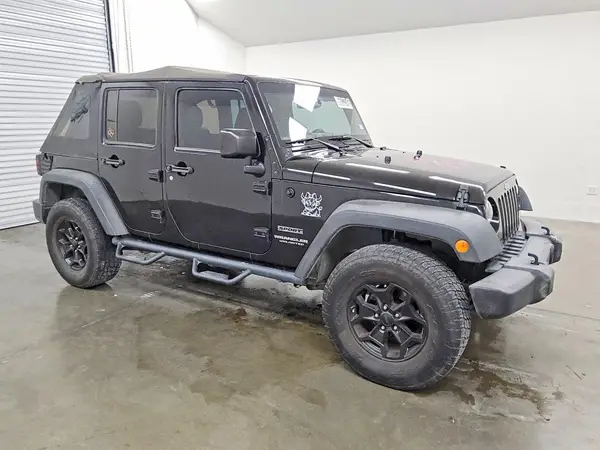 1C4BJWDG4HL671424 — 2017 Jeep Wrangler, фото 4 с аукциона Copart 01.10.2026, Механические повреждения