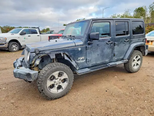 1C4BJWEG4HL537558 — 2017 Jeep Wrangler, Передняя часть (Front End), фото до ремонта
