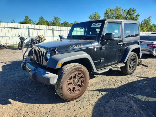 1C4AJWAG5HL548635 — 2017 Jeep Wrangler, Задняя часть (Rear End), фото до ремонта