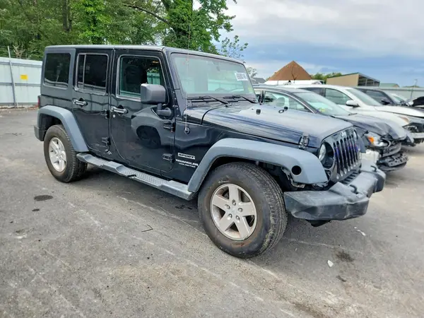1C4BJWDG7HL535031 — 2017 Jeep Wrangler, фото 4 с аукциона Copart, Передняя часть