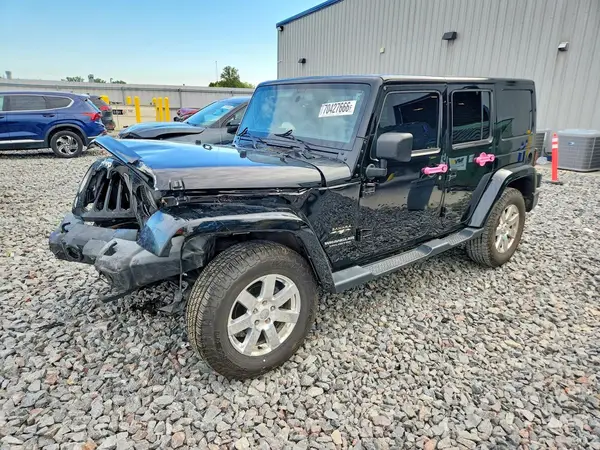 1C4BJWEG5HL724243 — 2017 Jeep Wrangler, Передняя часть (Front End), фото до ремонта