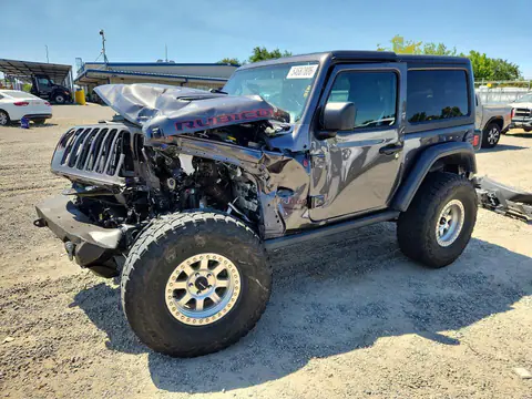 1C4HJXCG2JW276194 — 2018 Jeep Wrangler, Передняя часть (Front End), фото до ремонта