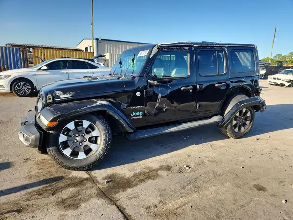 1C4HJXEG1JW121827 — 2018 Jeep Wrangler, Боковая часть (Side), фото до ремонта