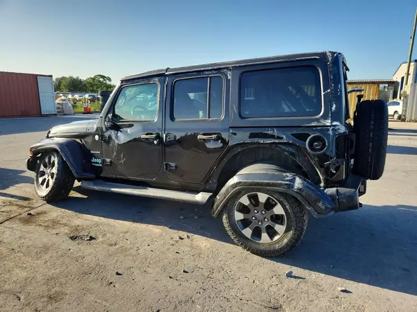 2018 JEEP WRANGLER VIN 1C4HJXEG1JW121827 фото 2