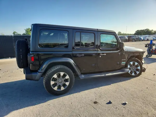 2018 JEEP WRANGLER VIN 1C4HJXEG1JW121827 фото 3