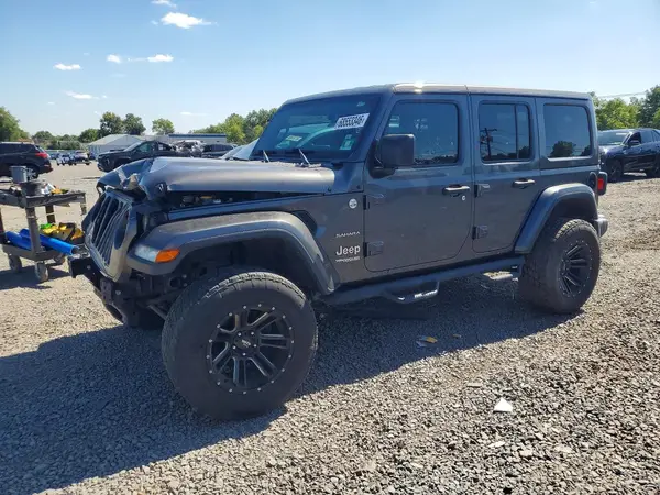 1C4HJXEG0JW125478 — 2018 Jeep Wrangler, Передняя часть (Front End), фото до ремонта