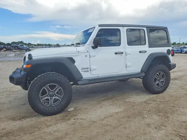 1C4HJXDG8JW124564 — 2018 Jeep Wrangler, Передняя часть (Front End), фото до ремонта