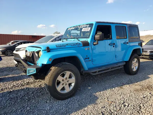 1C4BJWDG1JL907906 — 2018 Jeep Wrangler, Передняя часть (Front End), фото до ремонта