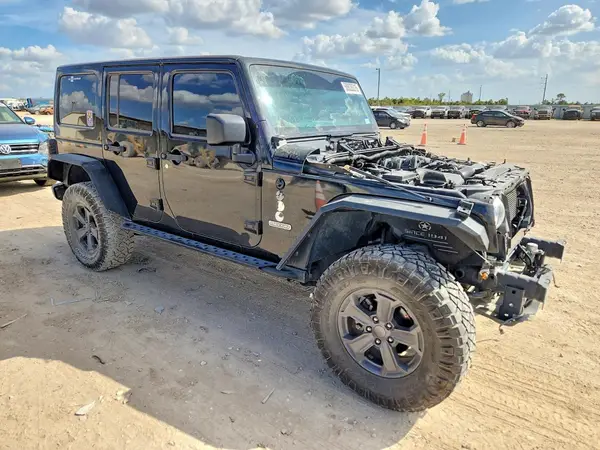 1C4BJWFG2JL842951 — 2018 Jeep Wrangler, фото 4 с аукциона Copart, Передняя часть