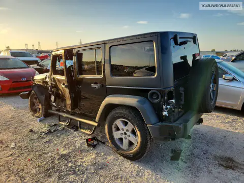 2018 Jeep Wrangler Unlimited Sport VIN 1C4BJWDG9JL884861 фото 2