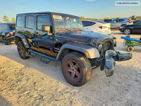 2018 Jeep Wrangler Unlimited Sport VIN 1C4BJWDG9JL884861 фото 4