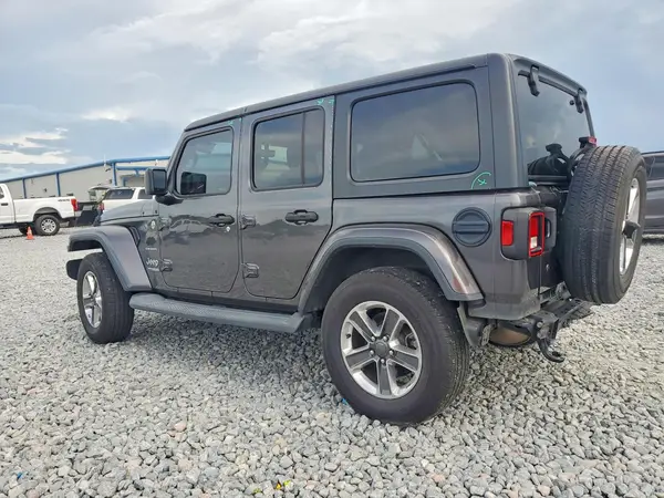 1C4HJXEG9JW311018 — 2018 Jeep Wrangler, фото 2 с аукциона Copart, Задняя часть