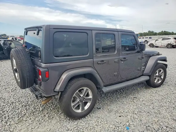 1C4HJXEG9JW311018 — 2018 Jeep Wrangler, фото 3 с аукциона Copart, Задняя часть