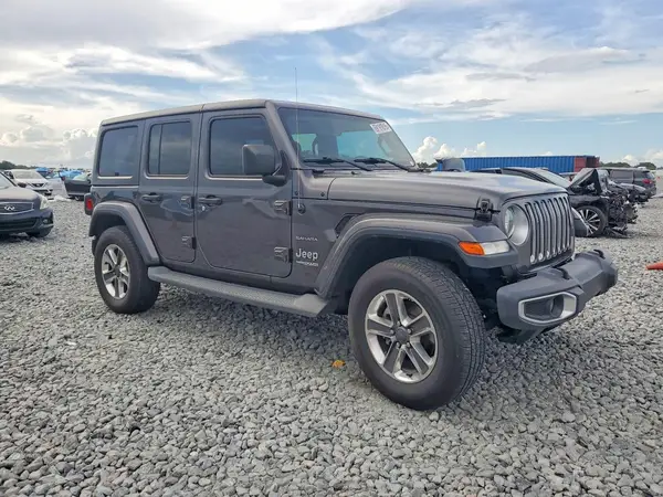 1C4HJXEG9JW311018 — 2018 Jeep Wrangler, фото 4 с аукциона Copart, Задняя часть