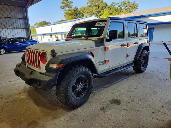 1C4HJXDG8JW171416 — 2018 Jeep Wrangler, Механические повреждения (Mechanical), фото до ремонта