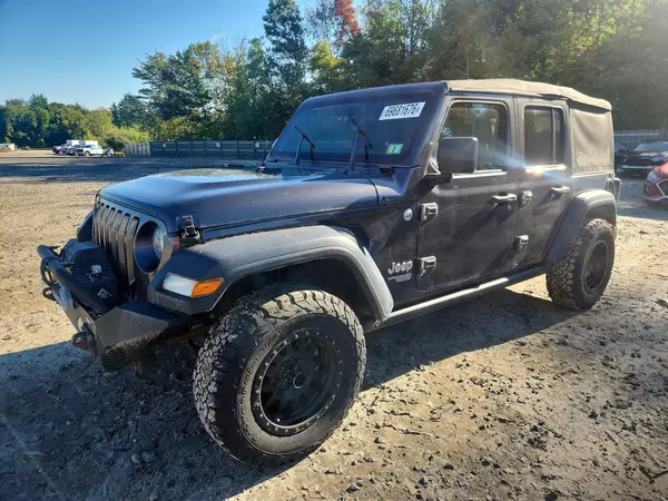 1C4HJXDN8JW250857 — 2018 Jeep Wrangler, Механические повреждения (Mechanical), фото до ремонта