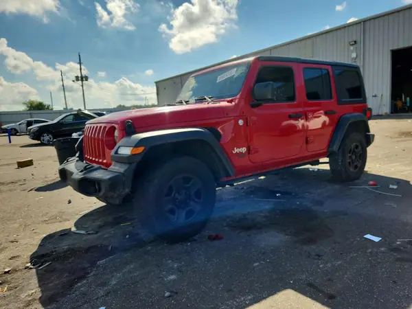 1C4HJXDG7JW179412 — 2018 Jeep Wrangler, Механические повреждения (Mechanical), фото до ремонта