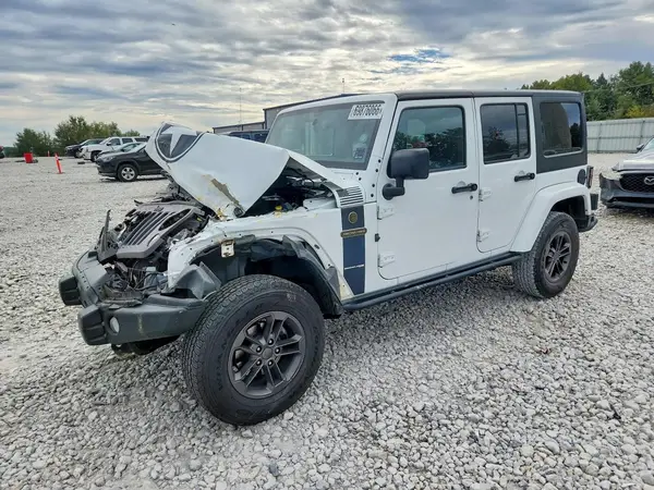 1C4BJWDG8JL828376 — 2018 Jeep Wrangler, Передняя часть (Front End), фото до ремонта