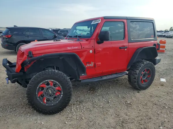 1C4GJXAGXJW316018 — 2018 Jeep Wrangler, Боковая часть (Side), фото до ремонта
