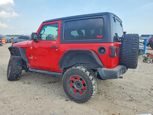 1C4GJXAGXJW316018 — 2018 Jeep Wrangler, фото 2 с аукциона Copart 08.10.2026, Боковая часть