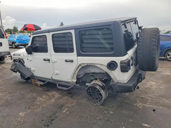 1C4HJXDN6JW269522 — 2018 Jeep Wrangler, фото 2 с аукциона Copart, Ходовая часть