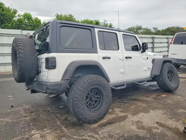 1C4HJXDN6JW269522 — 2018 Jeep Wrangler, фото 3 с аукциона Copart, Ходовая часть