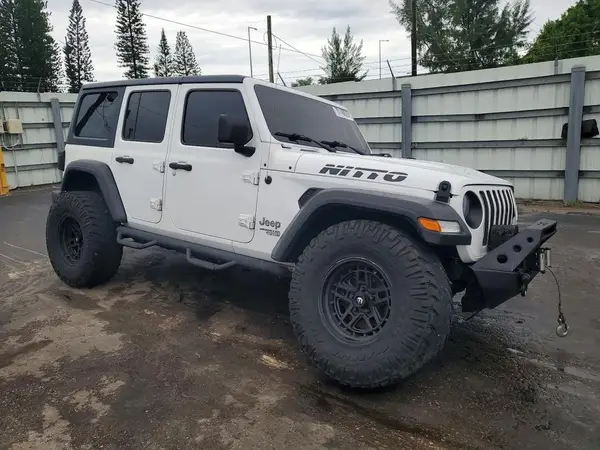 1C4HJXDN6JW269522 — 2018 Jeep Wrangler, фото 4 с аукциона Copart, Ходовая часть