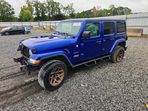 1C4HJXEG7JW239462 — 2018 Jeep Wrangler, Передняя часть (Front End), фото до ремонта
