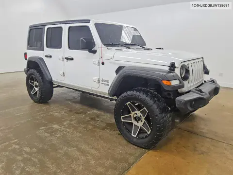 2018 Jeep Wrangler Unlimited Sport VIN 1C4HJXDG8JW138691 фото 4