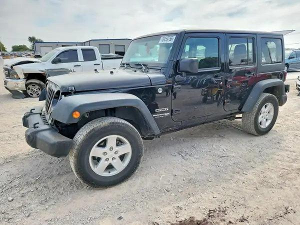 1C4BJWDG1JL882344 — 2018 Jeep Wrangler, Передняя часть (Front End), фото до ремонта