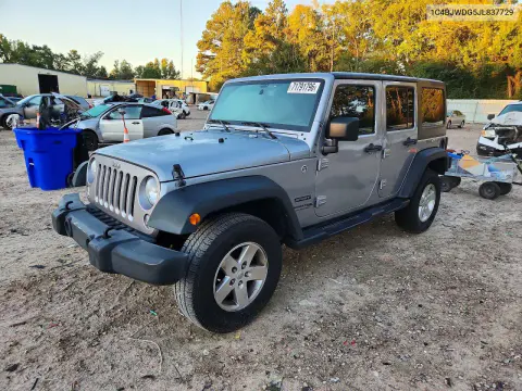 1C4BJWDG5JL837729 — 2018 Jeep Wrangler, Сторона, фото до ремонта