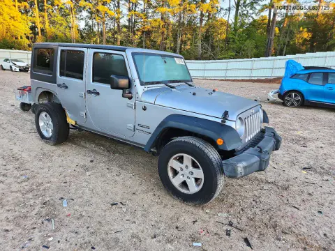 2018 Jeep Wrangler Unlimited Sport VIN 1C4BJWDG5JL837729 фото 4