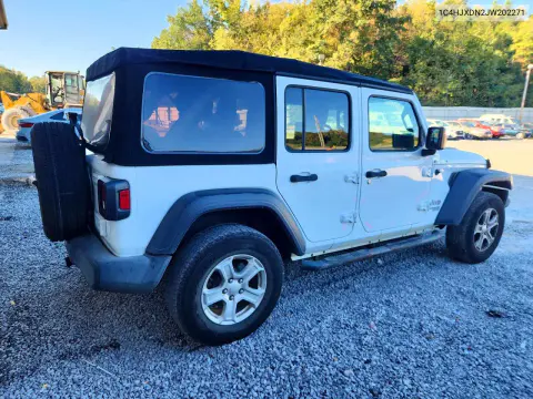 2018 Jeep Wrangler Unlimited Sport VIN 1C4HJXDN2JW202271 фото 3