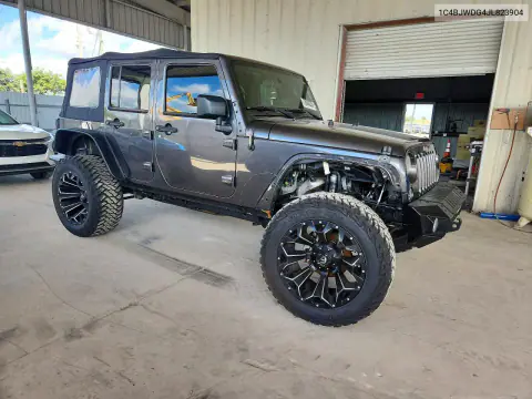 2018 Jeep Wrangler Unlimited Sport VIN 1C4BJWDG4JL823904 фото 4