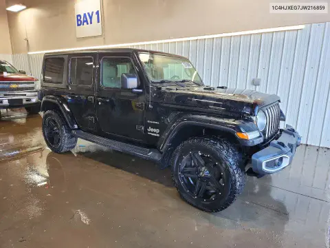 2018 Jeep Wrangler Unlimited Sahara VIN 1C4HJXEG7JW216859 фото 4
