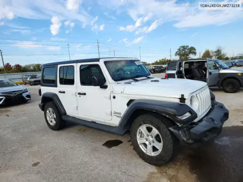 2018 Jeep Wrangler Unlimited Sport VIN 1C4HJXDGXJW273218 фото 4